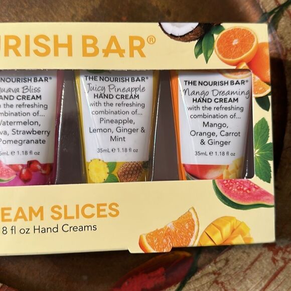 The Nourish Bar Metal Tin Hand Cream Set of 5 - Picture 10 of 11